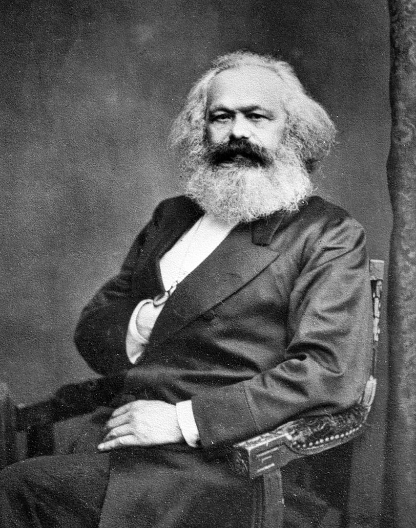 Karl Marx, 1875, Photo: John Jabez Edwin Mayal, WikiMedia