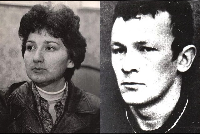 Edward Kuznetsov and his wife at the time and the only woman to be charged in Leningrad trials, Sylva Zalmanson (Screen shot from "operation wedding" documentary)