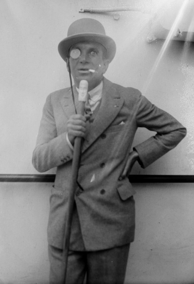 Al Jolson, blackfaced, 1910's. (LOC, The Bain Collection, Wikipedia)