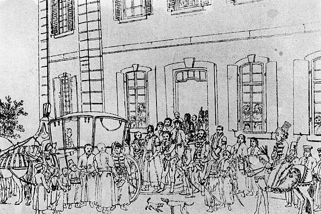 Jacob Frank in Offenbach, 18th century. Beit Hatfutsot, the Oster Visual Documentation Center