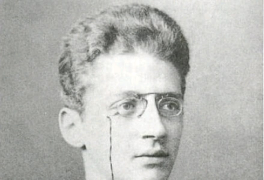פריץ הבר 1891 בזמן לימודיו באוניברסיטת ברלין