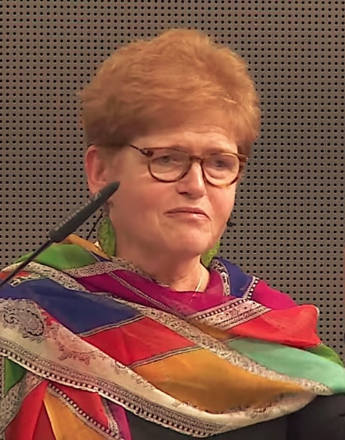 She viewed some numbers, and wasn’t amused. Profiler of Holocaust deniers, Deborah Lipstadt (photo: ICRC Creative Commons)