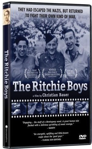 Guy Stern (left), Walter Sears and Fred Howard from the documentary film “The Ritchie Boys”