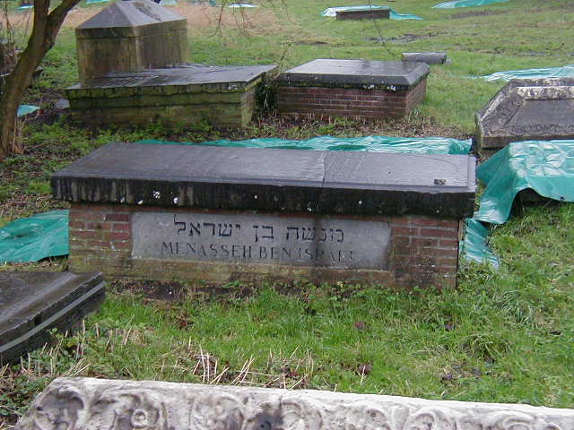 Menasseh's grave in Ouderkerk aan de Amstel (joaotg, creative commons, wikipedia)