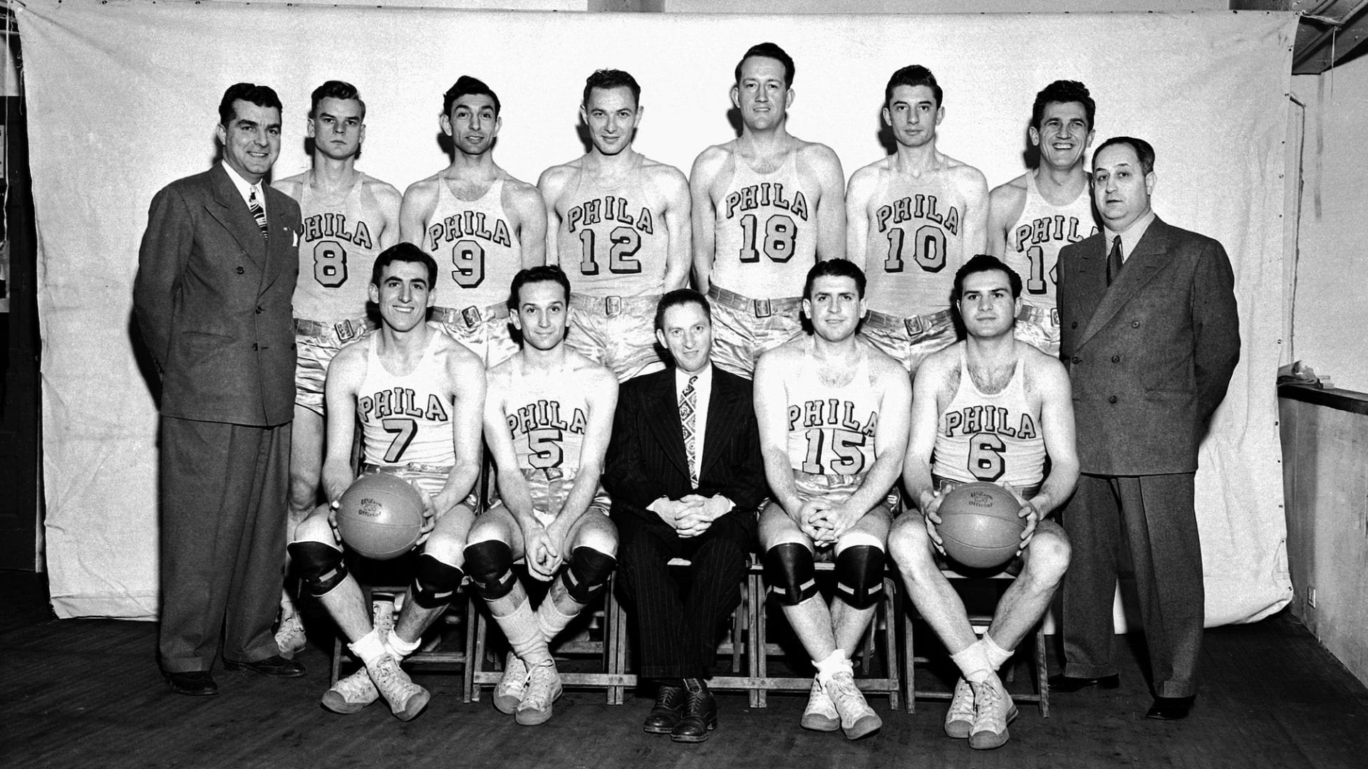 פילדלפיה ווריוורס 1947, האלופה הראשונה של ה-BAA (אתר ה-NBA)