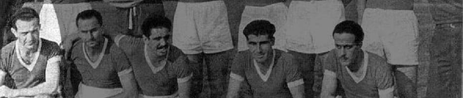 פרנץ שאש (שני מימין בשורה האמצעית) בבוקה ג'וניורס 1940