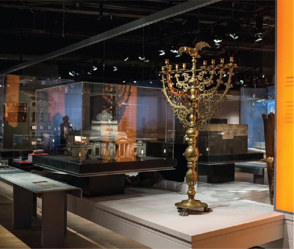 The Synagogues Hall at ANU – Museum of the Jewish People