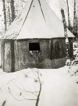 בית כנסת שדה בקרליה, פינלנד, בימי מלחמת העולם השנייה