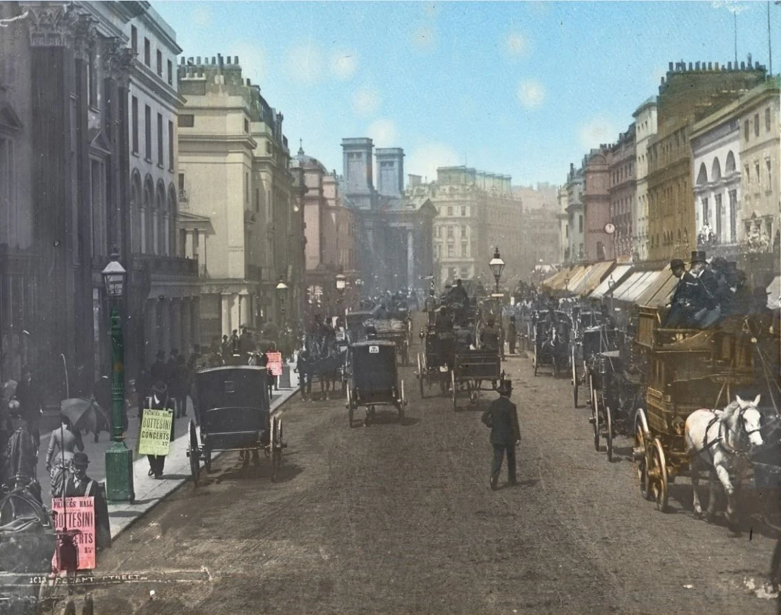 רחוב ריג'נט, 1900. ארכיון בישופסגייט