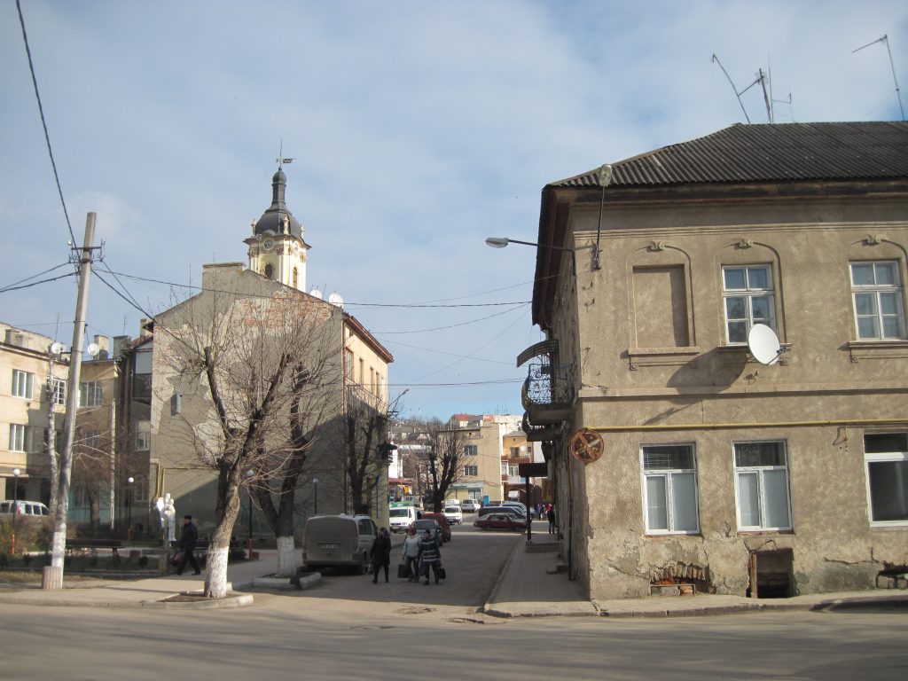 רחוב ש"י עגנון בעיירת הולדתו, בוצ'אץ', אוקראינה של היום (ויקיפדיה)