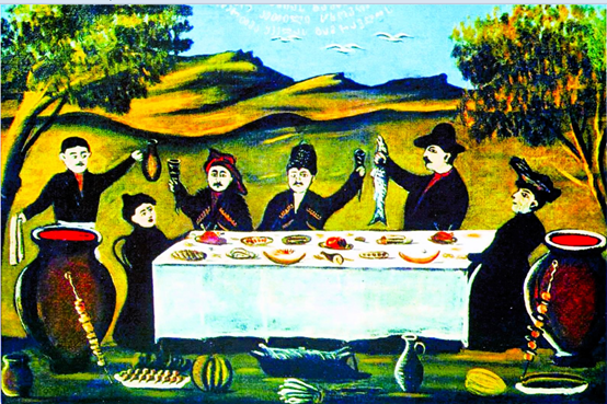Company Bego, 1907, Niko Pirosmani