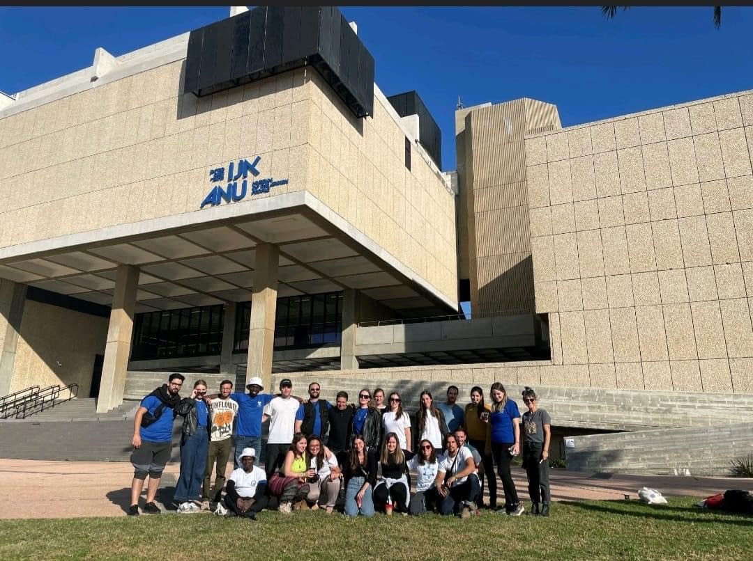 World Zionist Organization Volunteers at ANU Museum. Photo: Lindsay Shapiro Dec. 2023