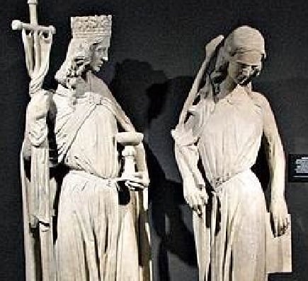 Экклесия и синагога — модель в музее АНУ