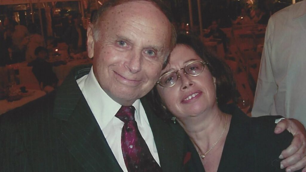 Dr. Gisele Zandman-Goddard and her father, Dr. Felix Zandman (Family Album)