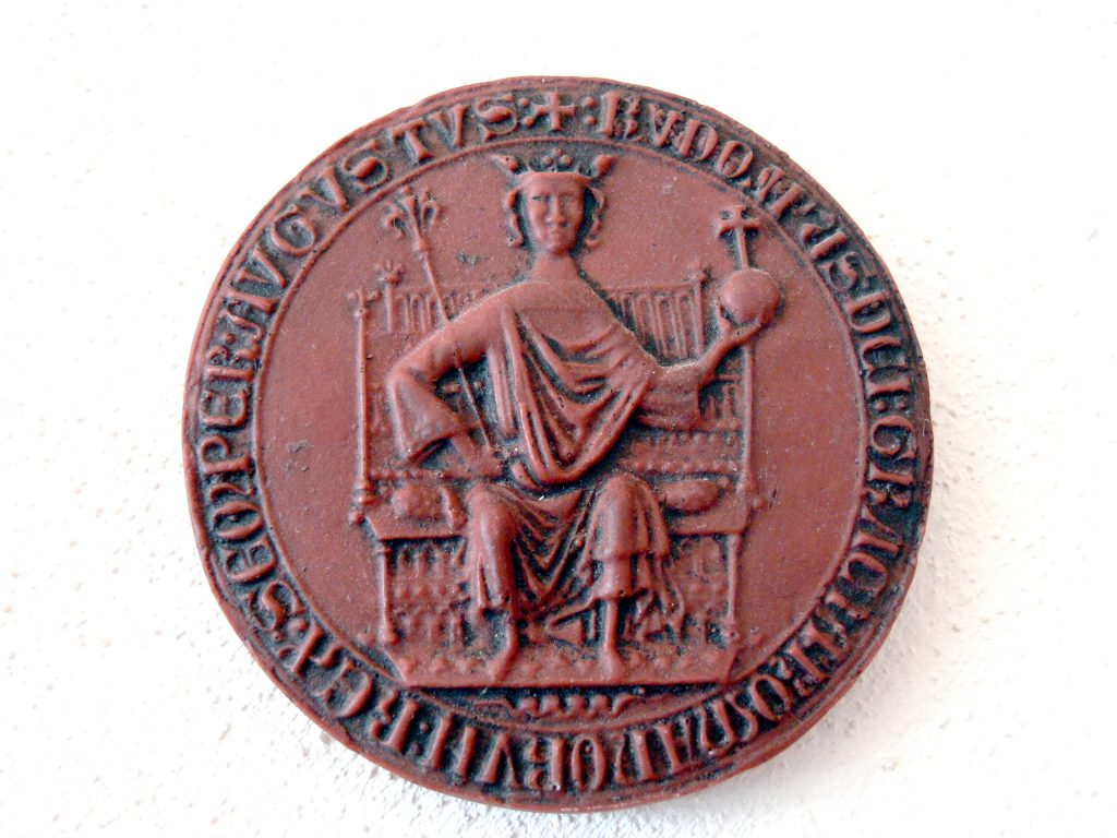 דמותו של הקיסר רודולף הראשון (ויקיפדיה)