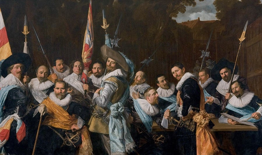 Frans Hals - De officieren van de Sint-Adriaansdoelen