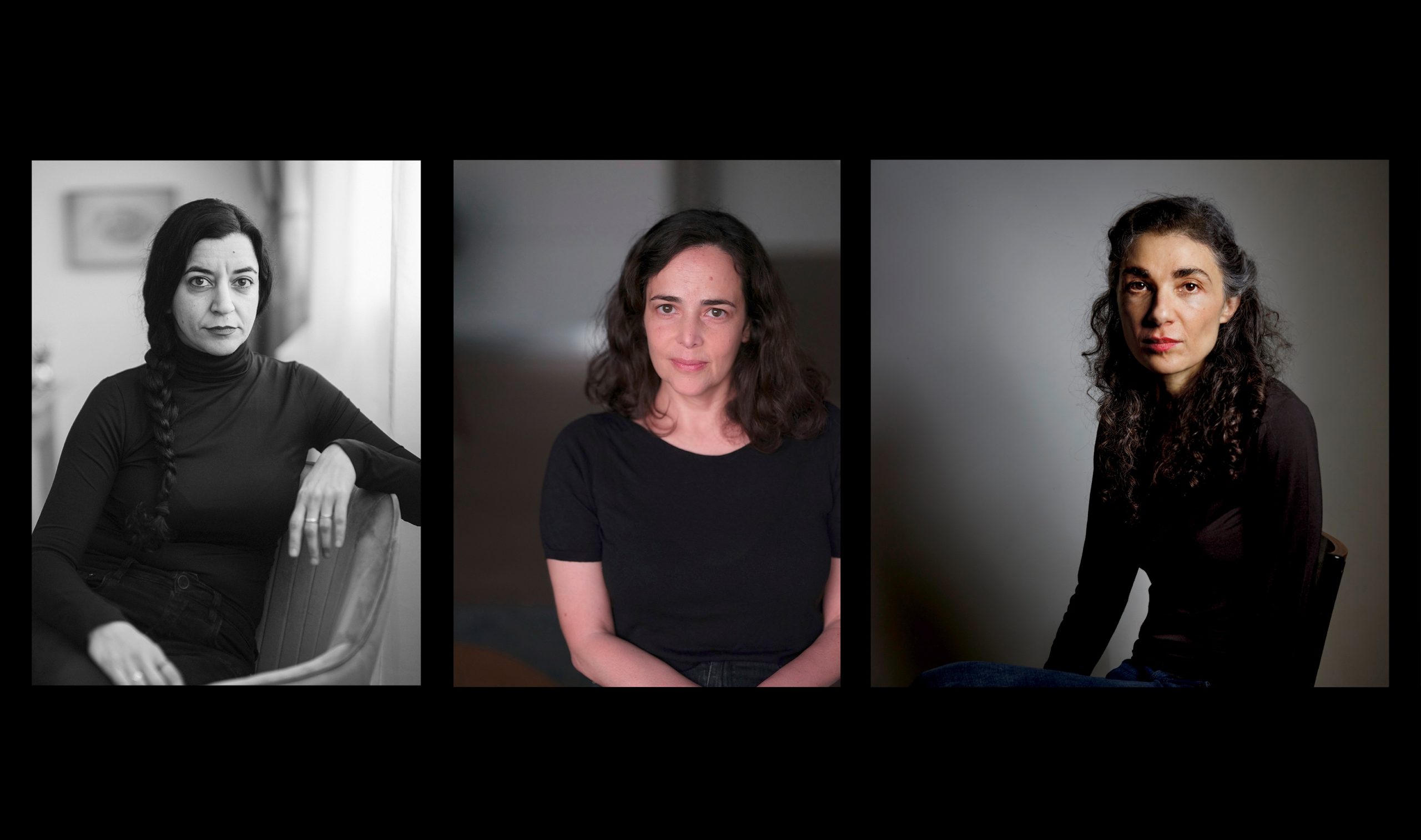 Maya Anner, photo: Daniel Tchetchik | Sagit Zluf Namir, photo: Gilad Bar Shalev | Elinor Caruchi, self portrait