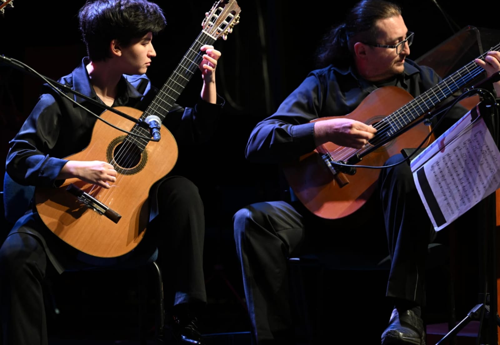 Мишель Берсон, Игорь Каплун. При использовании фото Льва Бассина